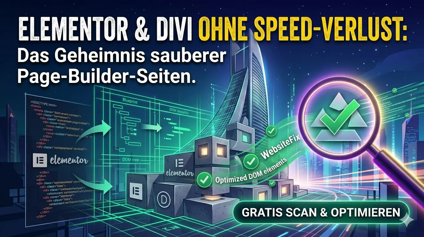 Elementor und Divi ohne Speed-Verlust — Blueprint sauberer Page-Builder-Seiten